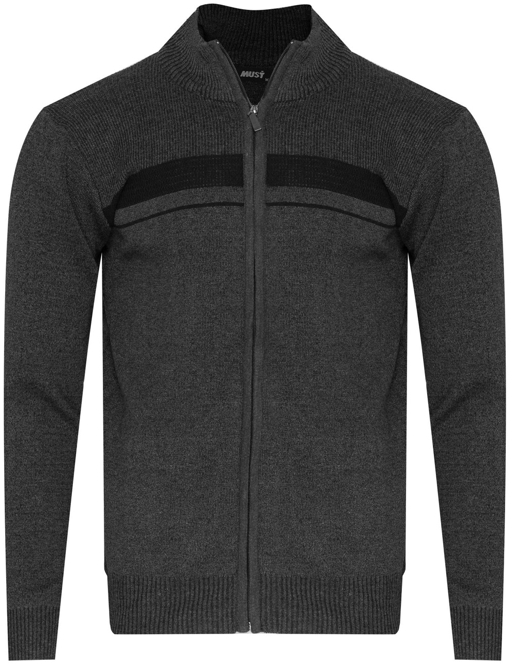 Мъжко зимно яке Паркур сиво