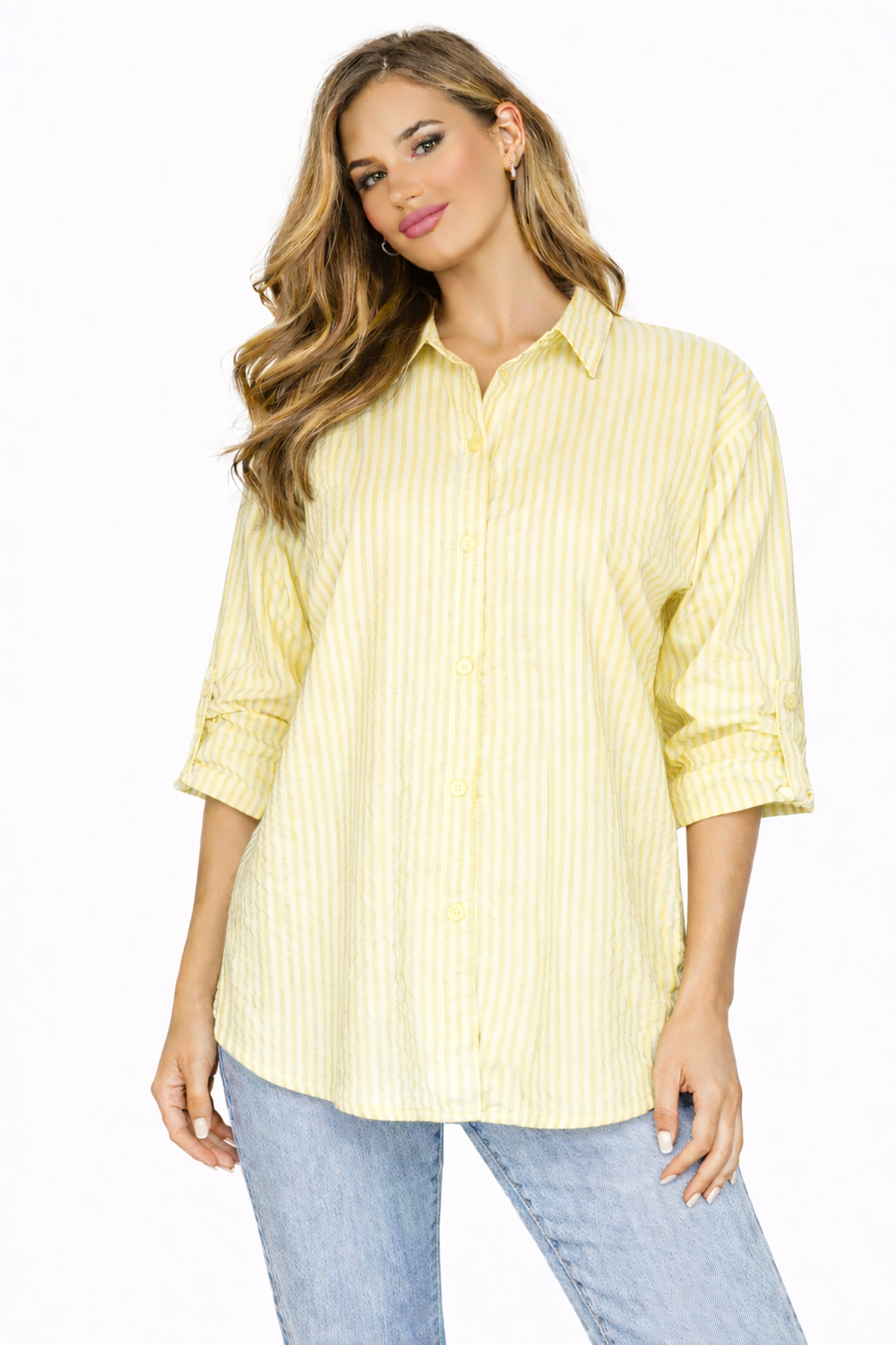 Жълта модна раница