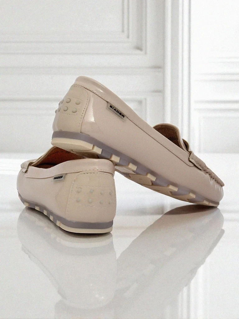 Resti Beige Kallista Women's Loafers - Premium Suede Ecological Leather