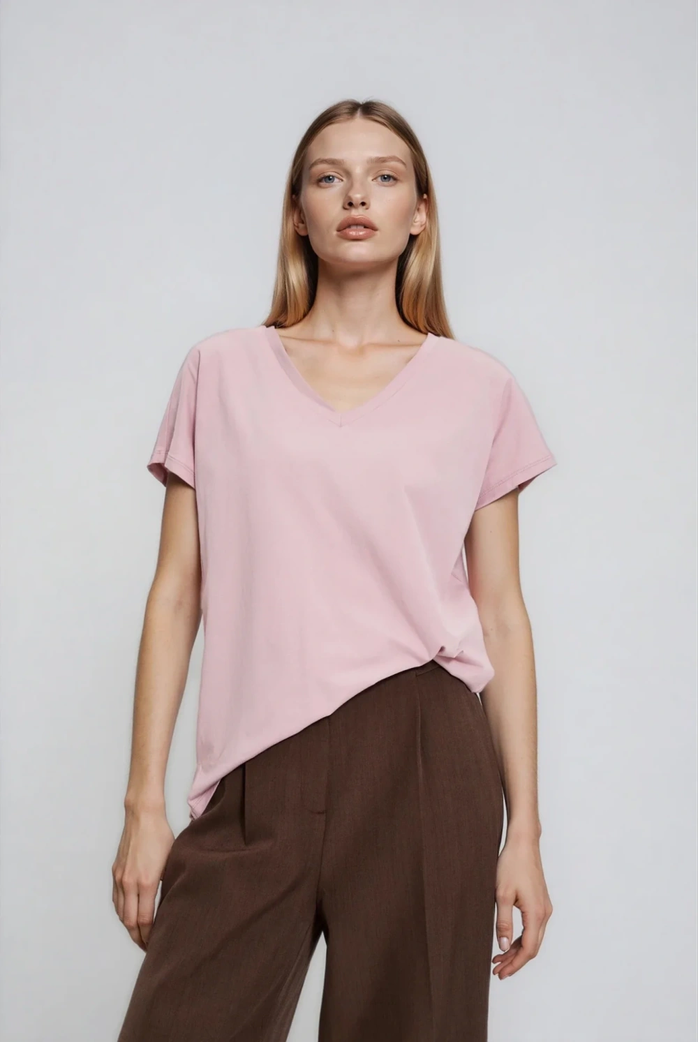 Dámske tričko Marisse DUSTY PINK