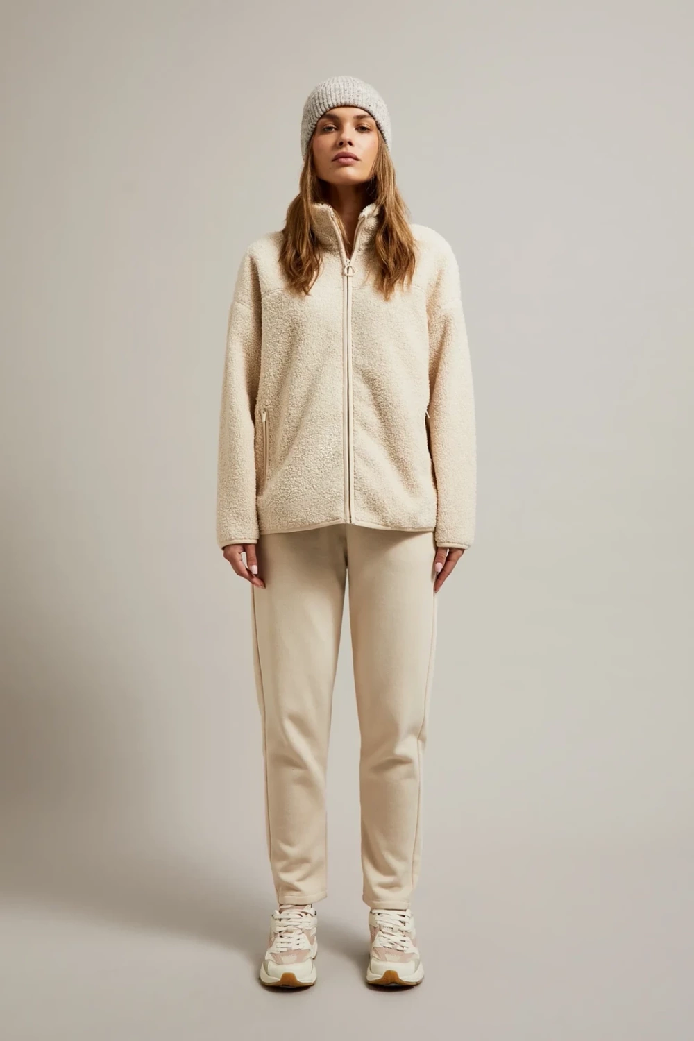 Marisse Women&#039;s Sweatshirt Z-Bl-4519 L.Beige