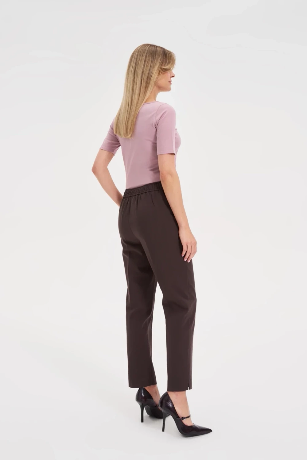 Marisse WOMEN'S PANTS Z-SP-4802 BROWN