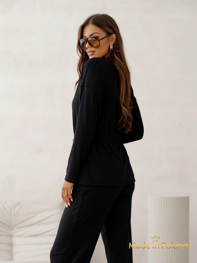 Resti Cotton Women's set a'la sweater ribbed