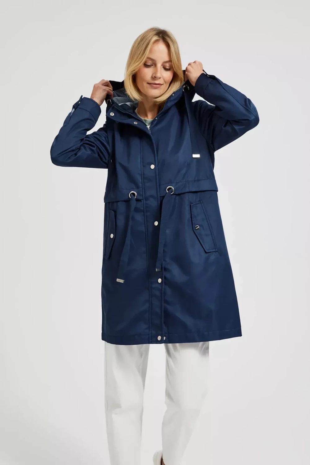Marisse Women's Jacket L-Ku-4306 Navy