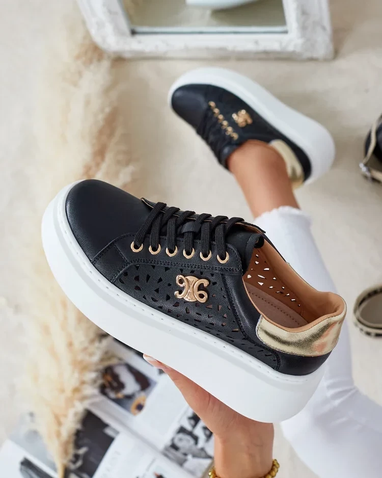 Resti Women's sporty openwork Jovixi sneakers