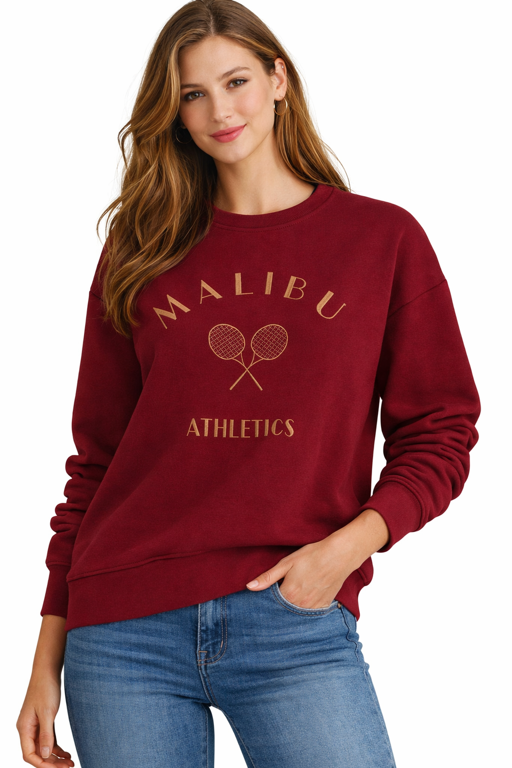 Модерна раница бордо