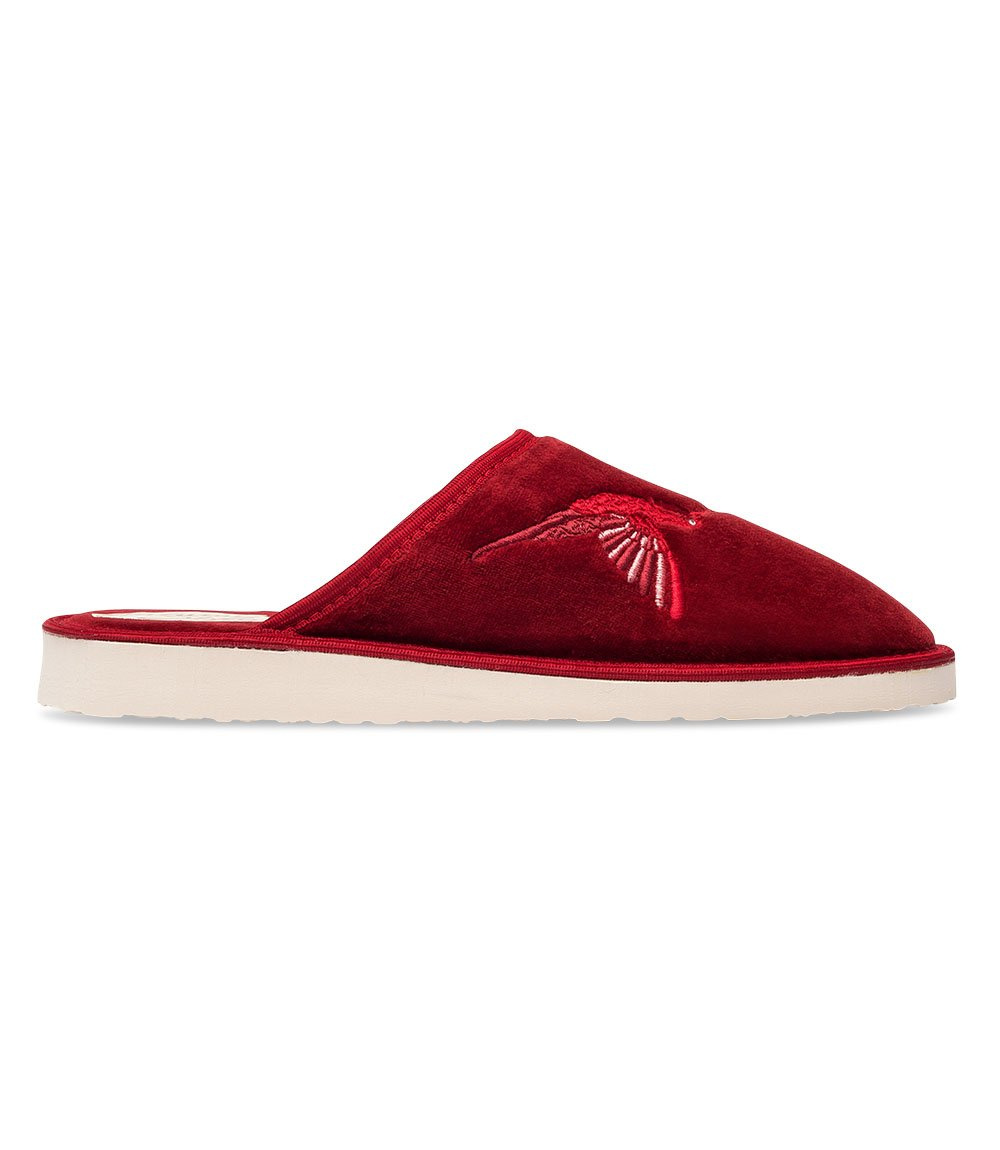 Dámske papuče Natural Style NS-038 Burgundy