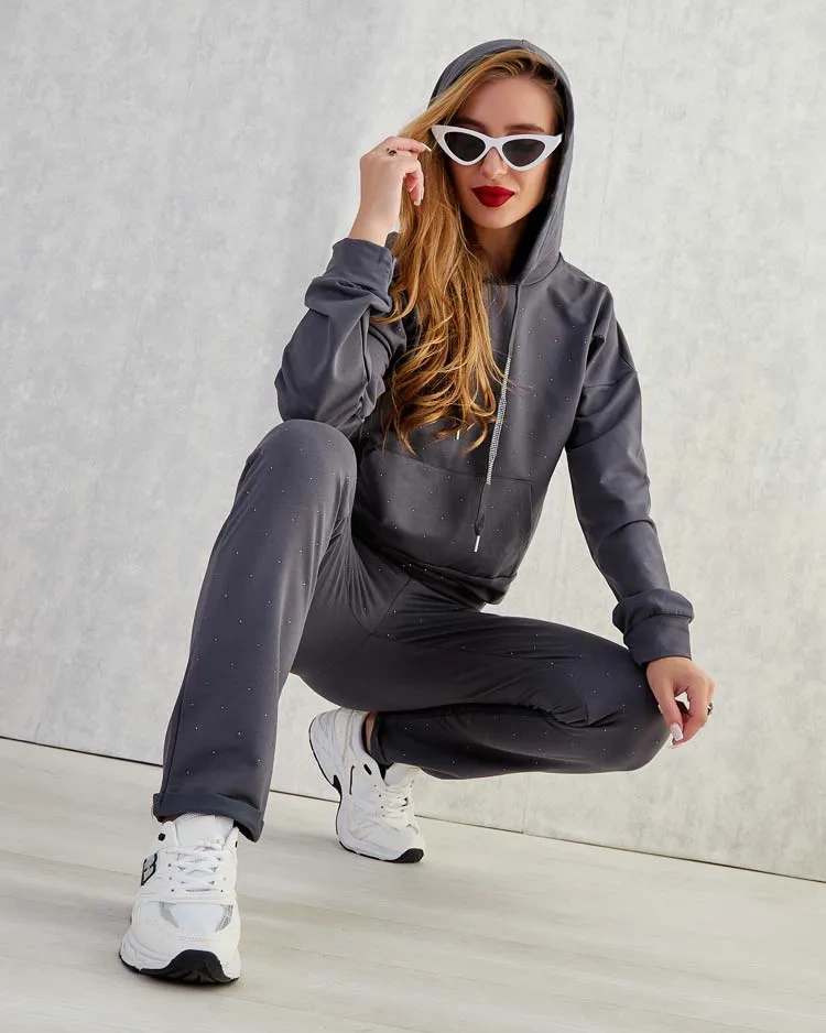 Resti Cotton women's sweatshirt set