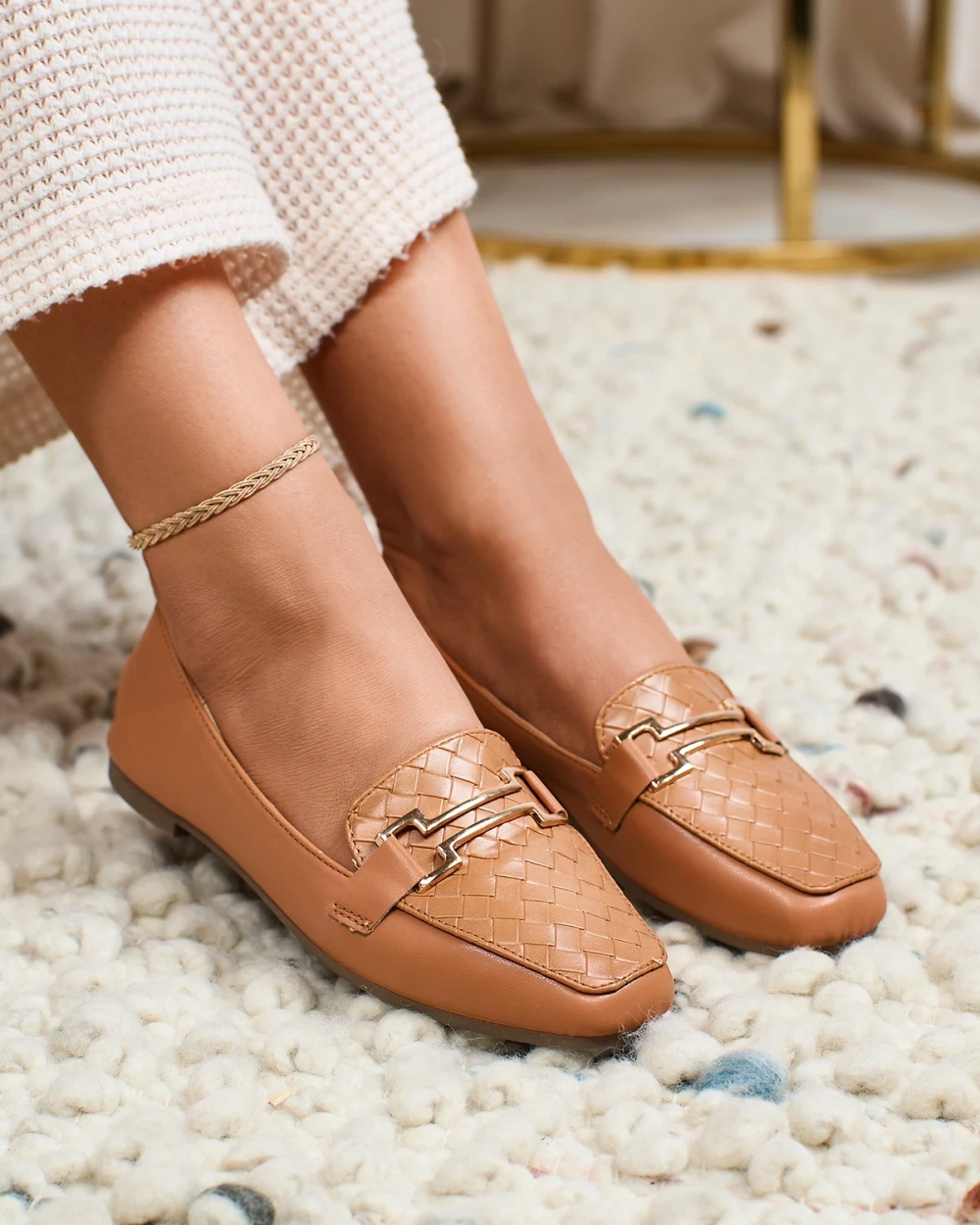 Resti Camel women&#039;s moccasins Bulerol