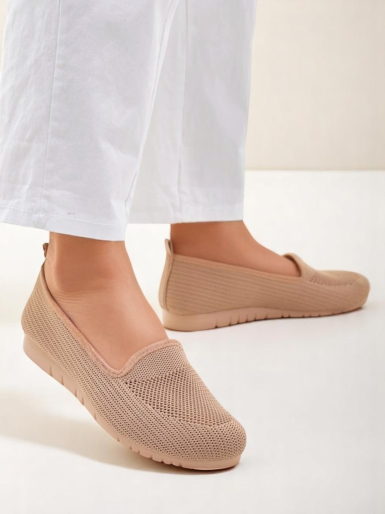 Resti Womens fabric moccasins Caerit