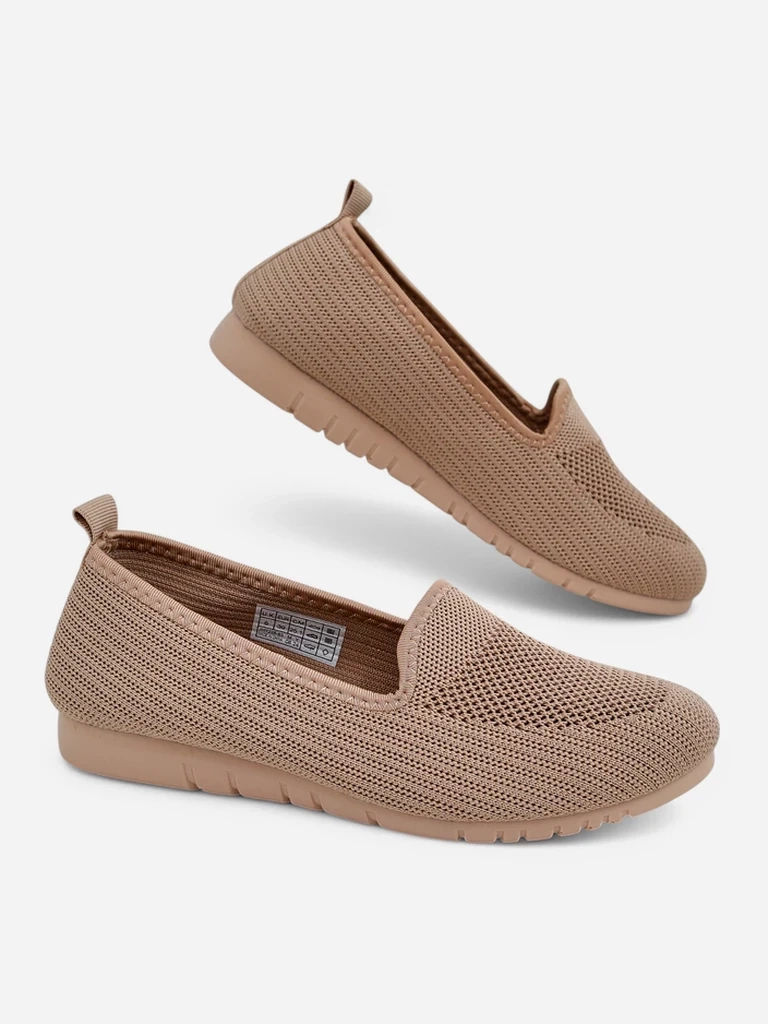 Resti Women's fabric moccasins Caerit