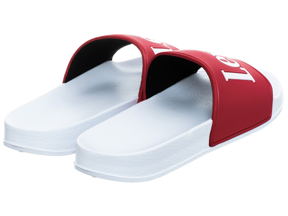 Дамски джапанки Levi's червено-бели