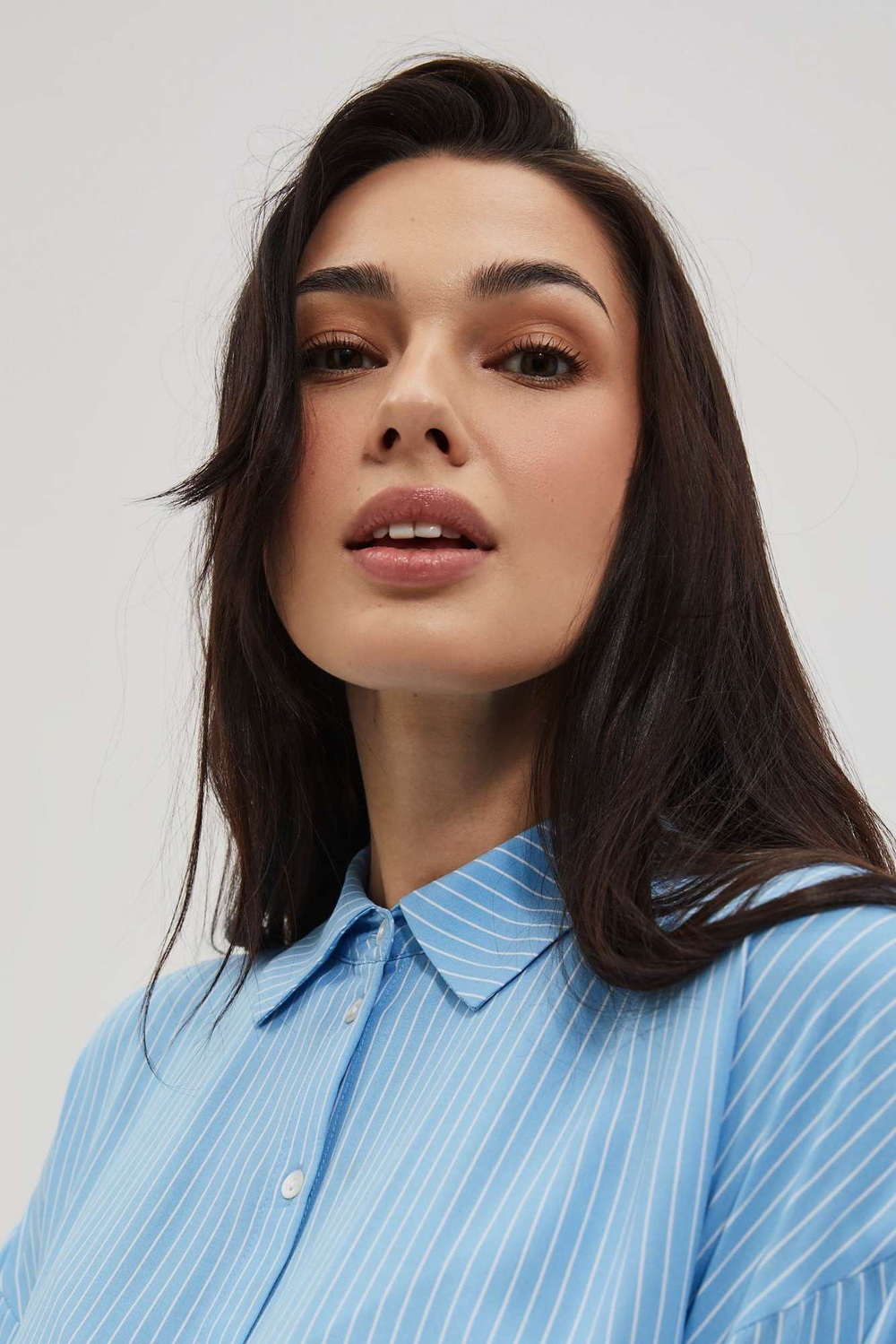Marisse Women&#039;s Shirt L-Ko-4014 L.Blue