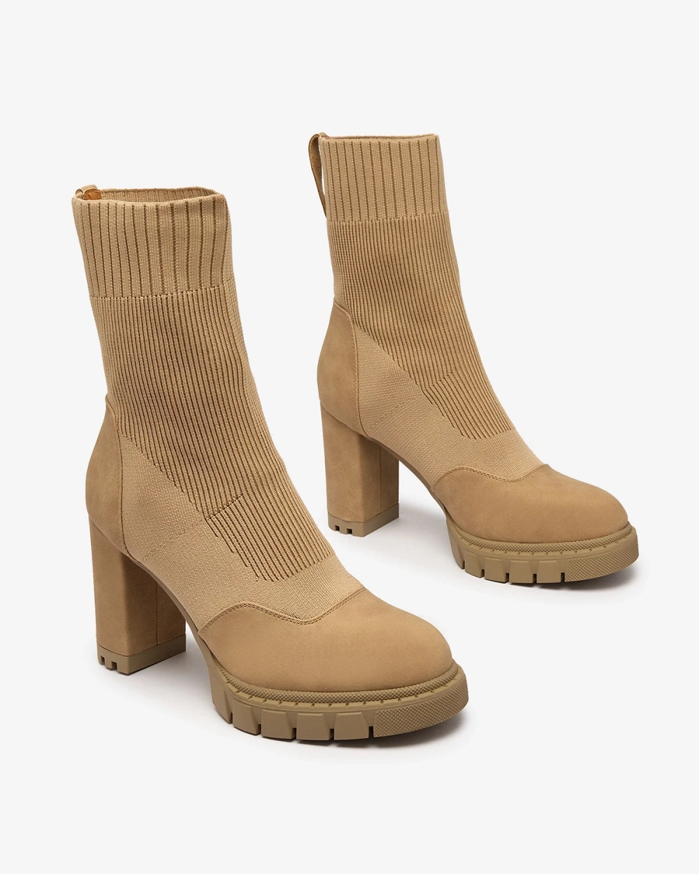 Resti Women&#039;s camel-colored Flexi Booties
