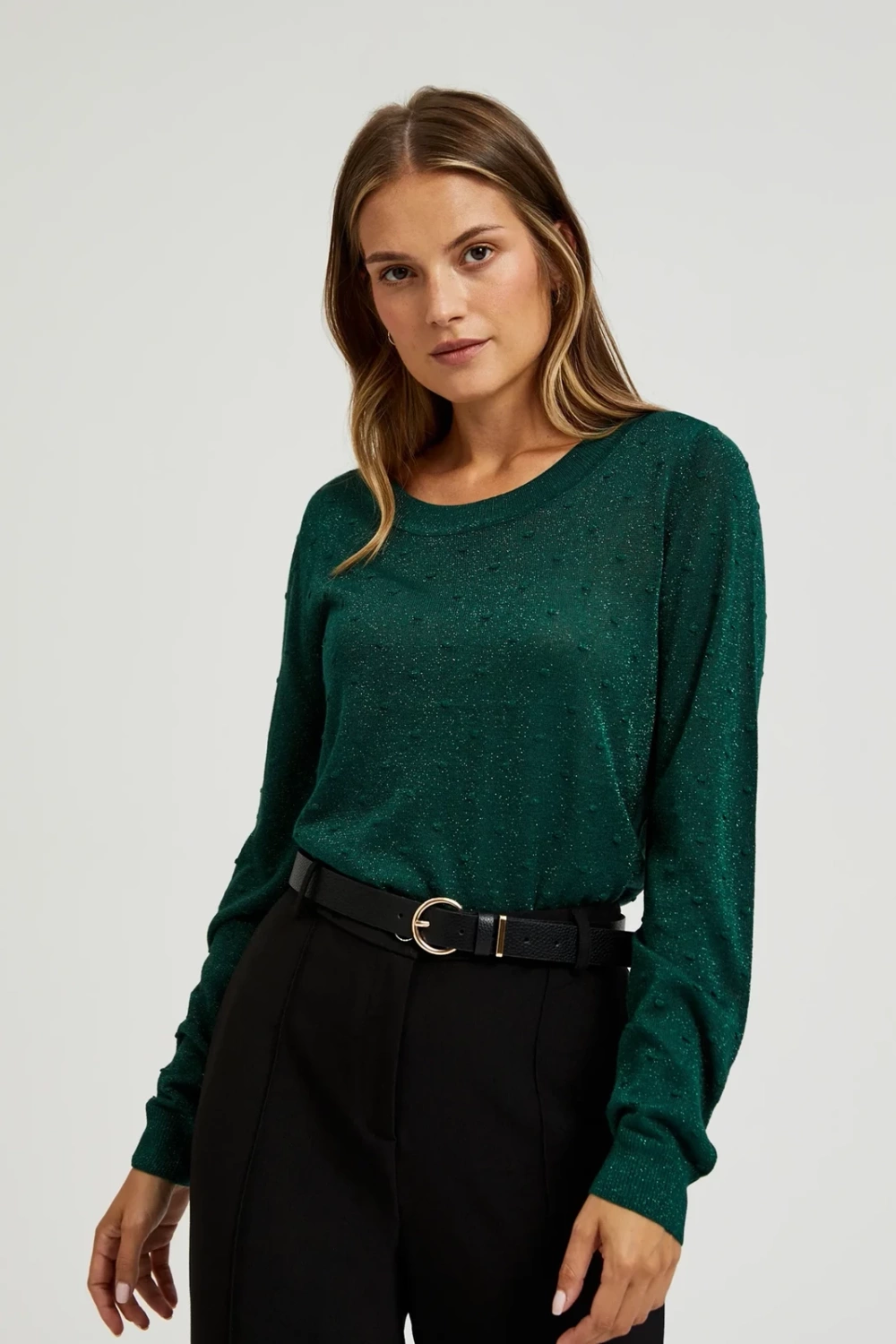 Marisse Women's Sweater Z-Sw-4533 D.Green