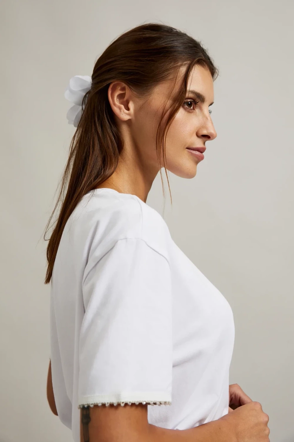 Marisse Women's Blouse Z-Ts-4536 White