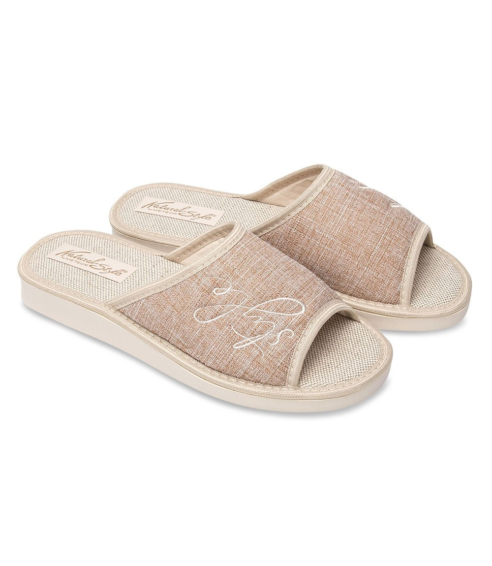 Dámske papuče Natural Style NS-096 béžové