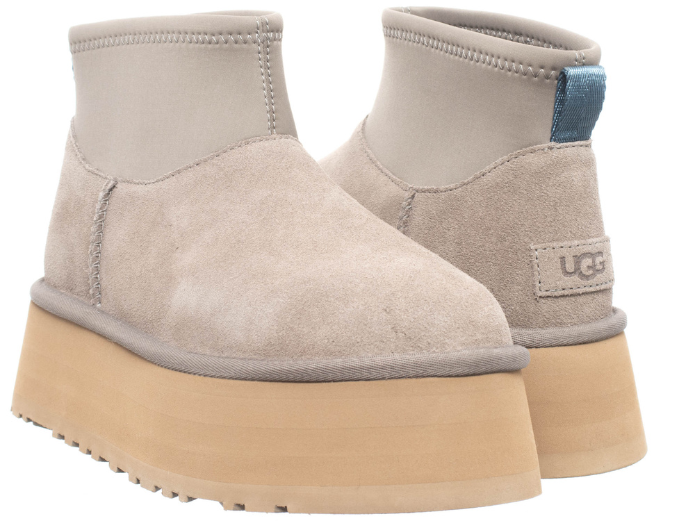 UGG dámske platformové členkové topánky