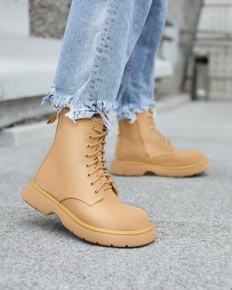 Resti Matte light brown Kucillo women&#039;s boots