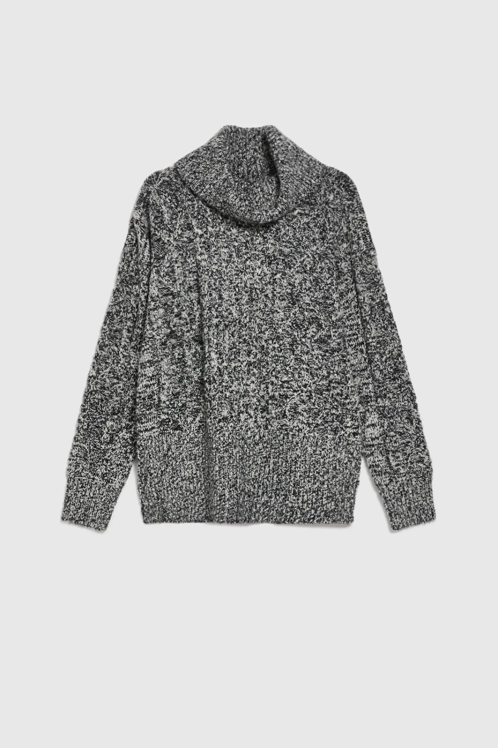 Marisse Women&#039;s Sweater Z-Sw-4545 Black Mel