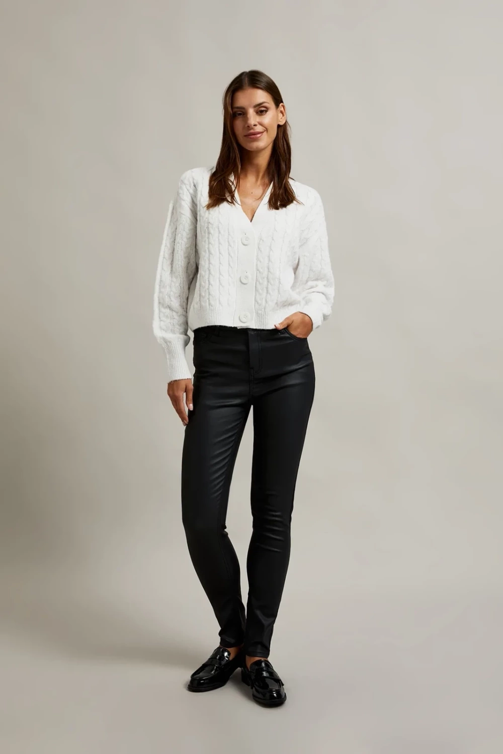 Marisse Women&#039;s Sweater Z-Sw-4521 Off White