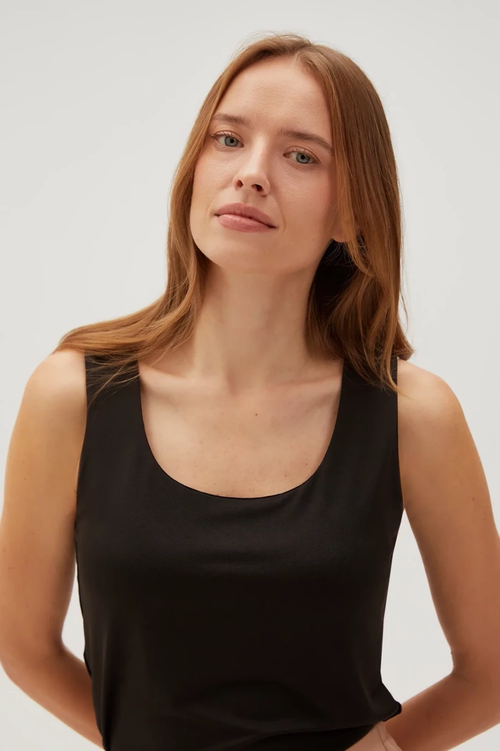 Marisse Women's T-Shirt L-Ts-4606 Black