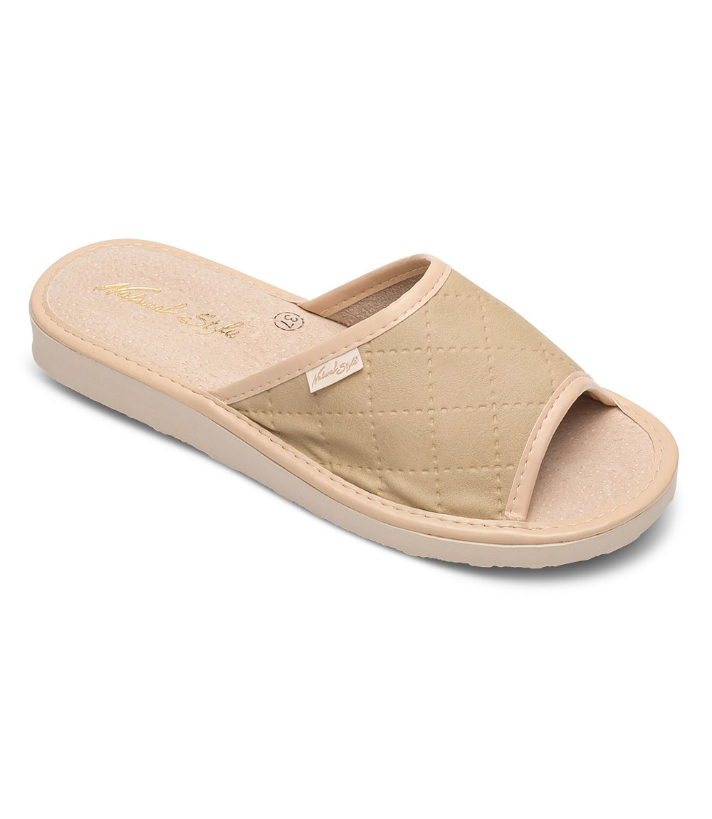 Dámske papuče Natural Style NS-112 Béžové