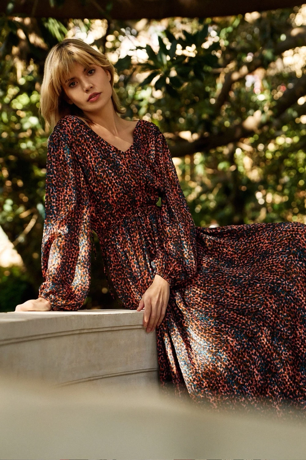 Marisse Women&#039;s Dress L-Su-4612 L.Brown