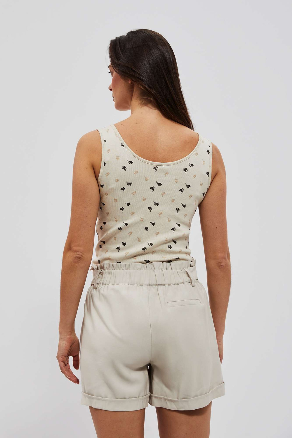 WOMEN'S TOP L-TS-4082 L.Beige