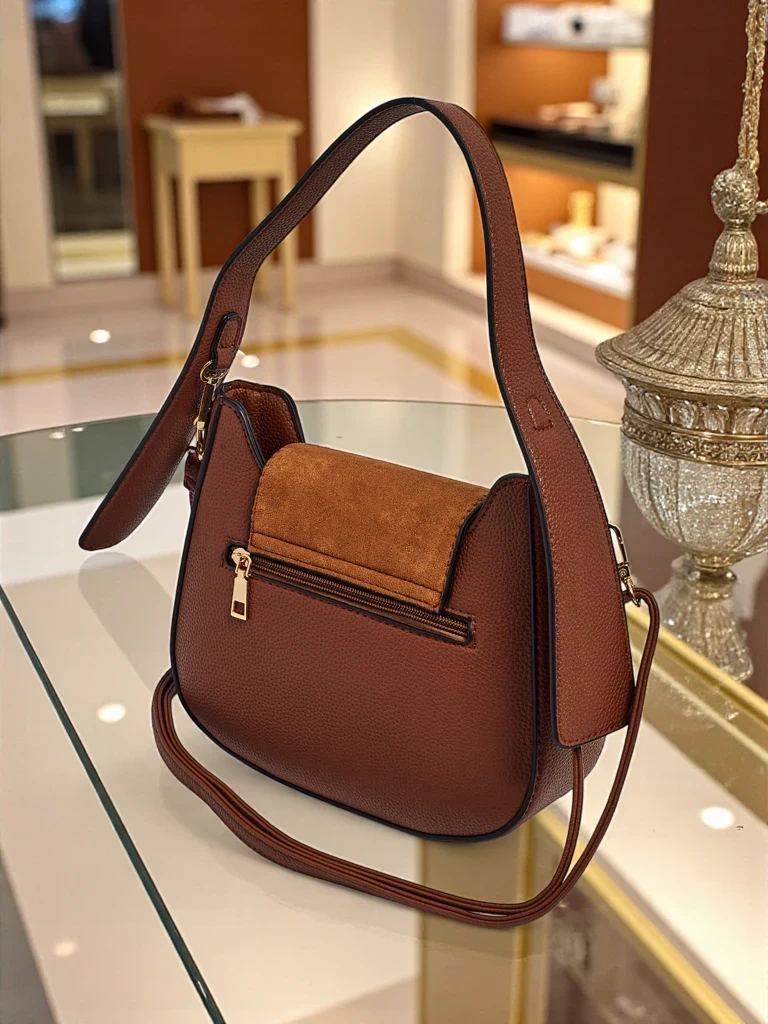 Resti Small women's eco-leather handbag Golden Whisper