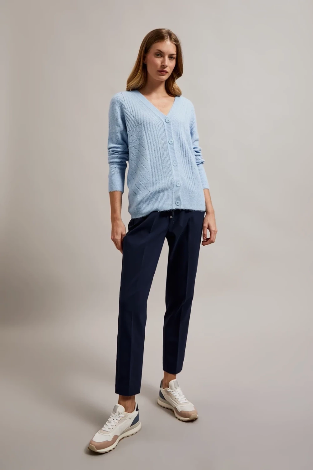 Marisse Women's Sweater Z-Sw-4508 L.Blue