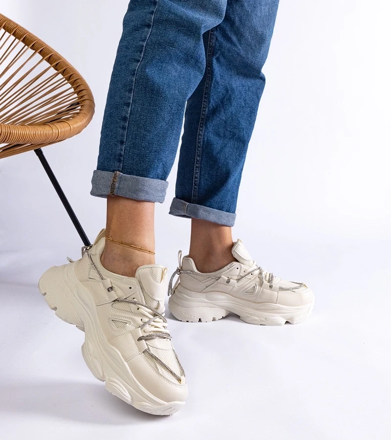 Gemre Adidași sport bej pentru femei Ivett