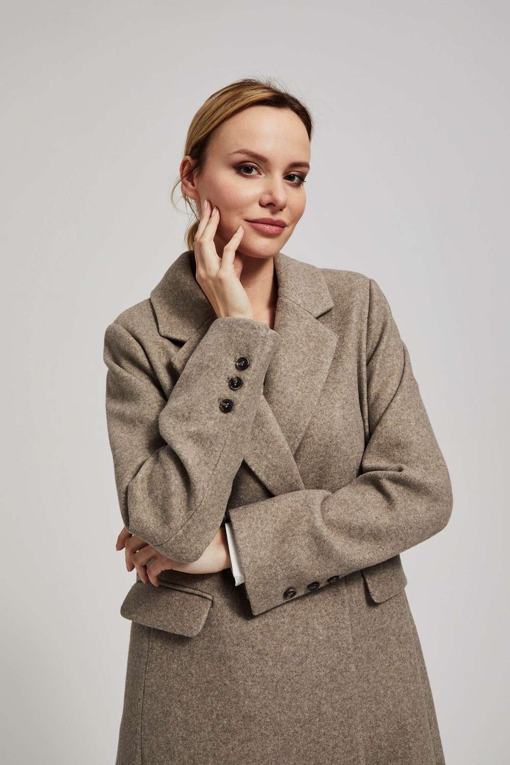 Marisse Double-Breasted Coat