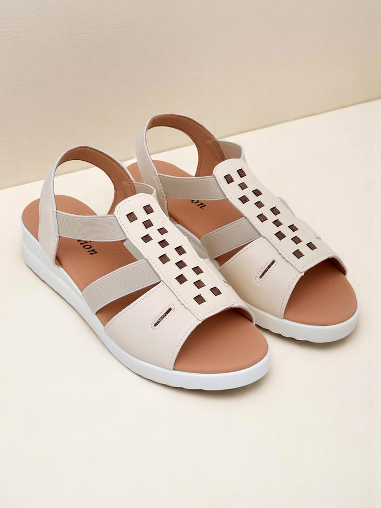 Resti Royal Fashion Women&#039;s Sora Low Wedge Sandals