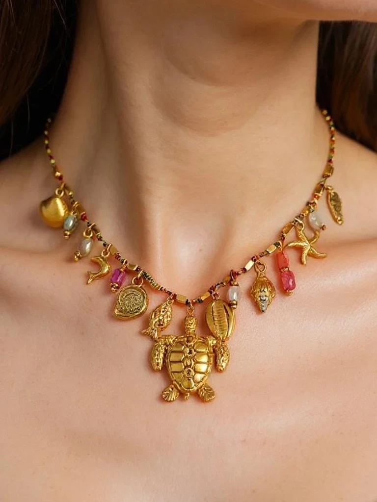 Náhrdelník Resti Athena Charm Sea