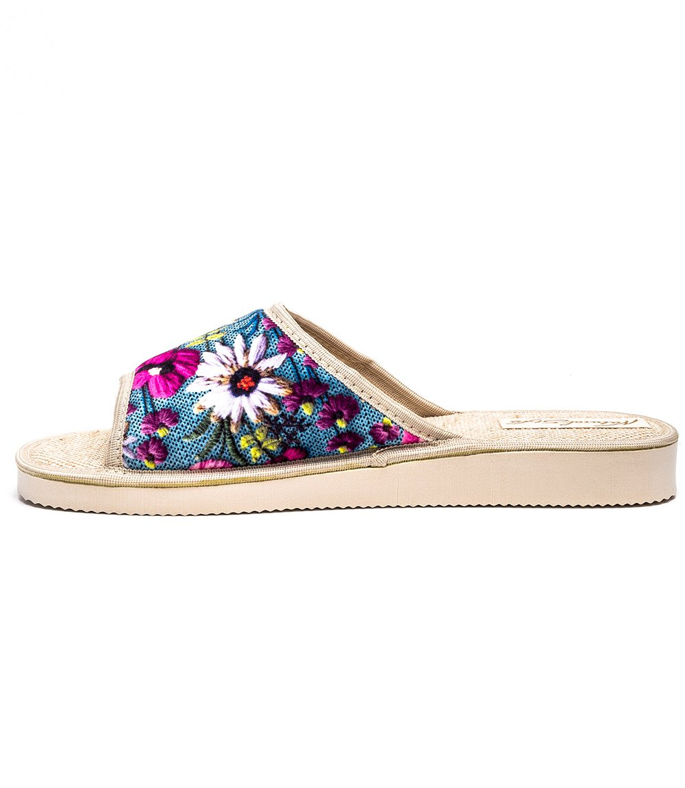 Dámske papuče Natural Style NS-039 modré