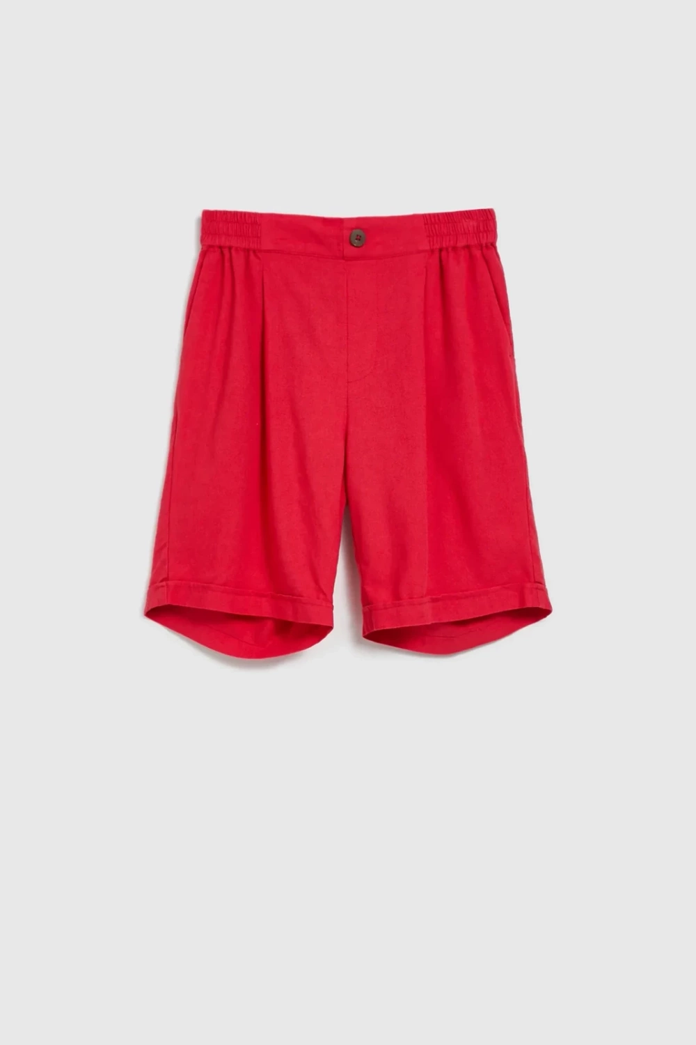 Women&#039;s viscose shorts MOODO - red
