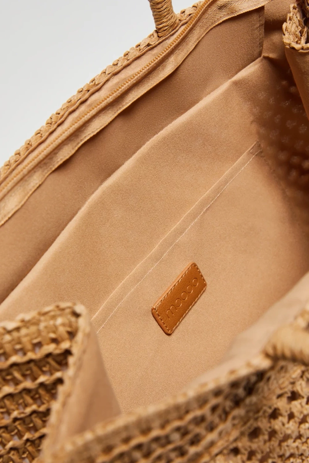 Marisse Beige Beach Bag