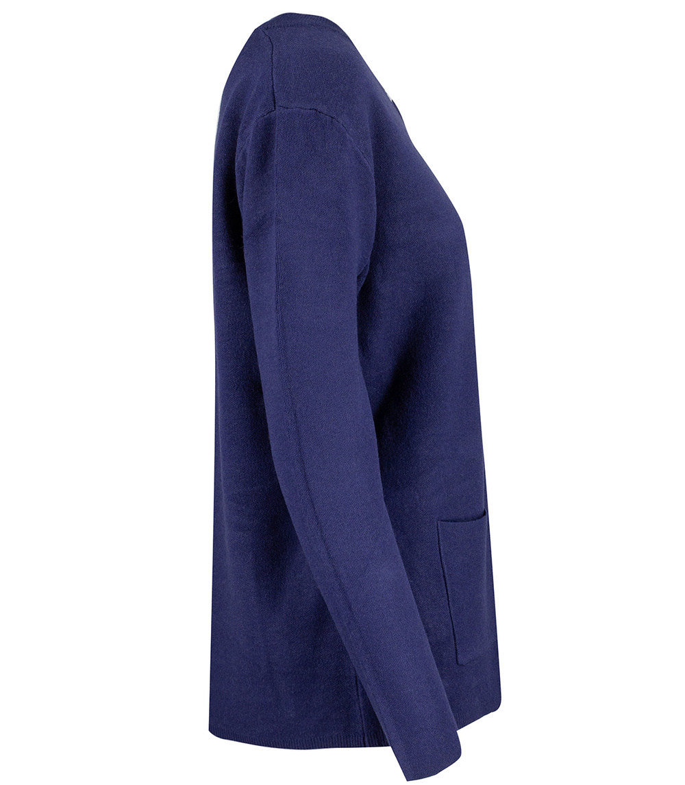 Pri Classic warm thick short cardigan sweater EMILIA decorative buttons