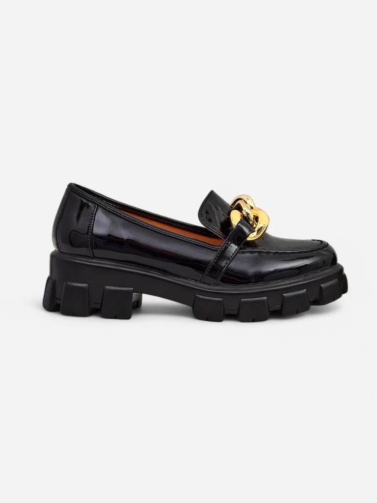 Resti Women&#039;s patent loafers Pellis