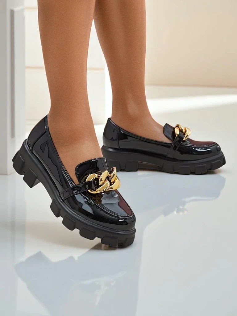 Resti Women&#039;s patent loafers Pellis