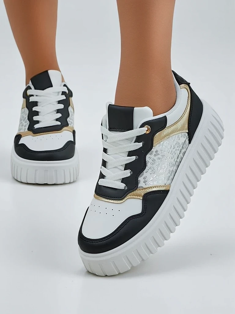 Resti Women's platform sports sneakers Panterr