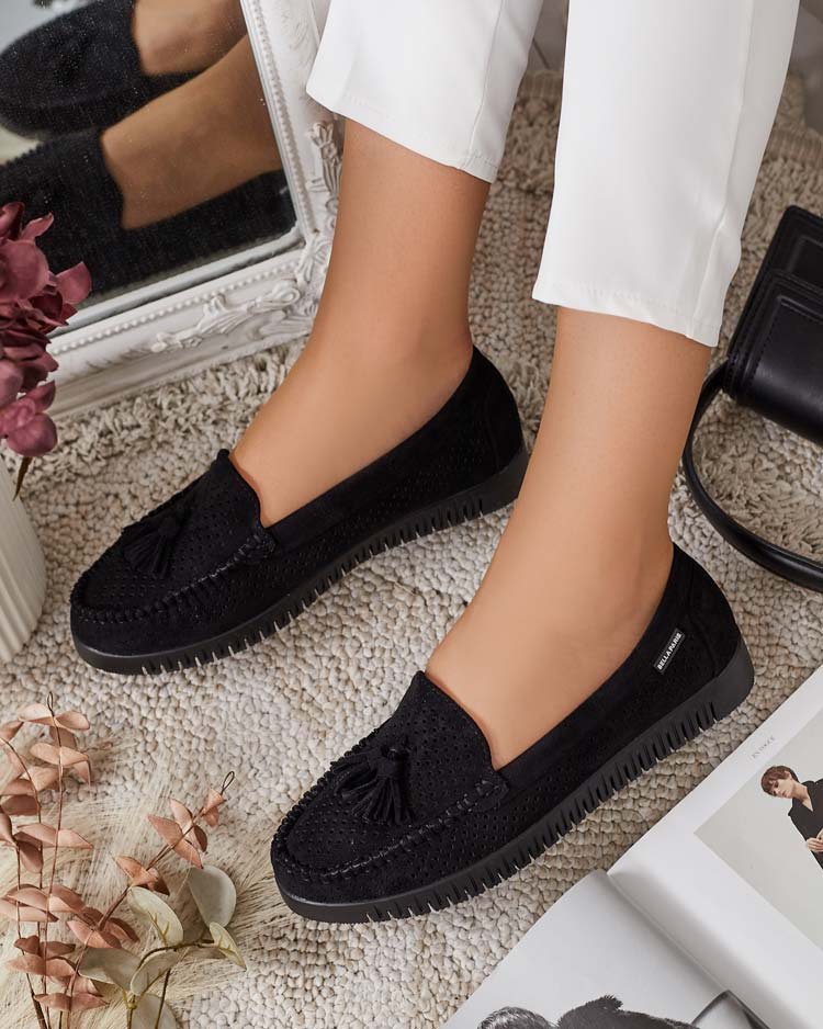 Resti Women&#039;s openwork moccasins Molaffa