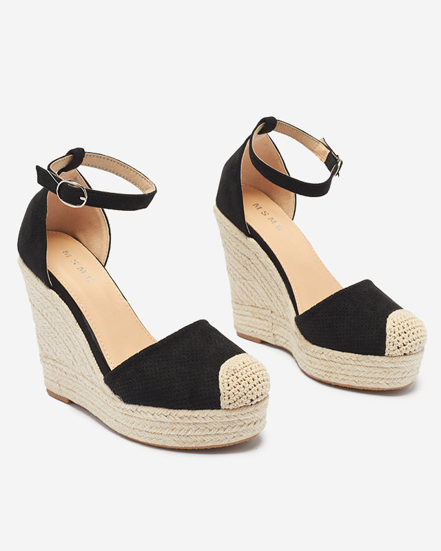 Resti Black women's Meylasi heeled sandals