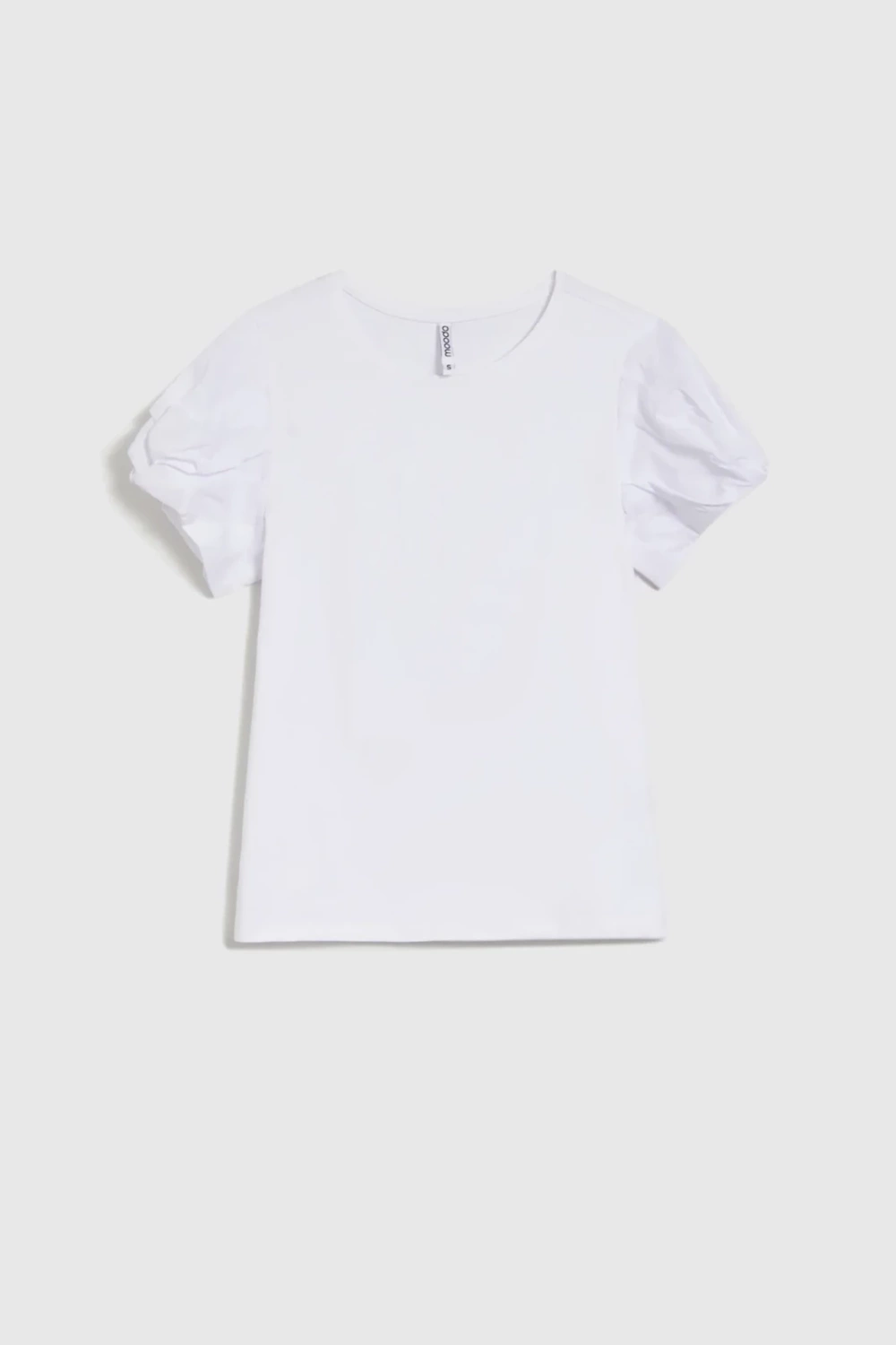 Marisse White Puff Sleeve Blouse