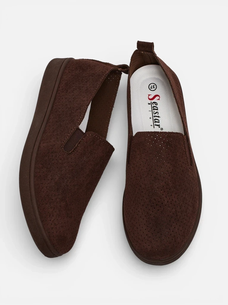 Dámske slip-on topánky Resti Openwork