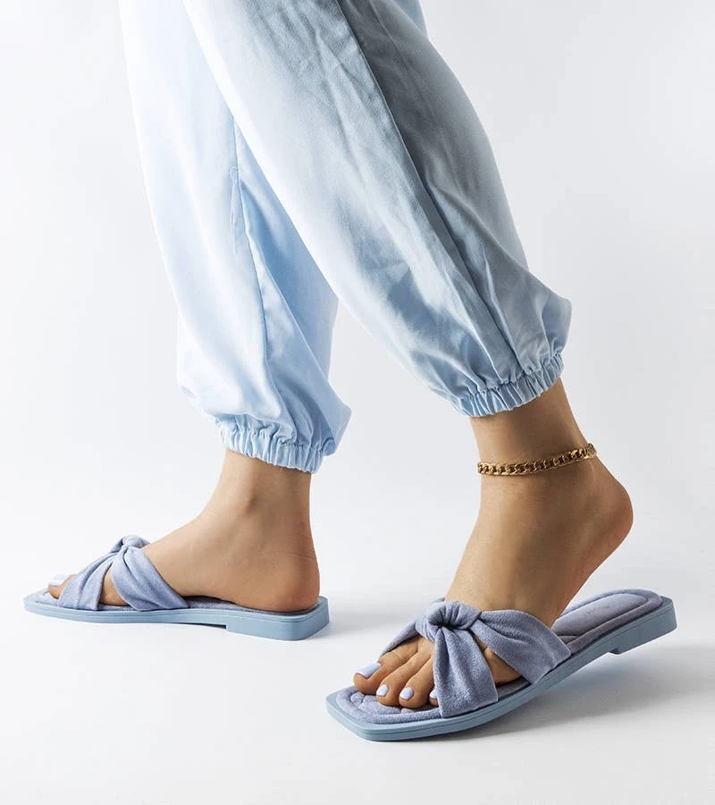 marka niezdefiniowana Șlapi roz din piele ecologică de la Pride