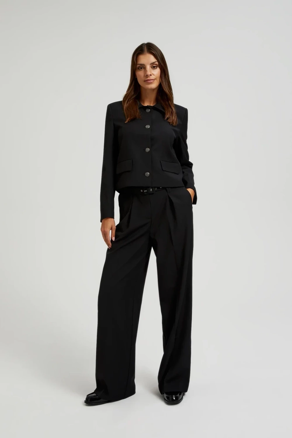 Marisse Women's Trousers L-Sp-4600 Black