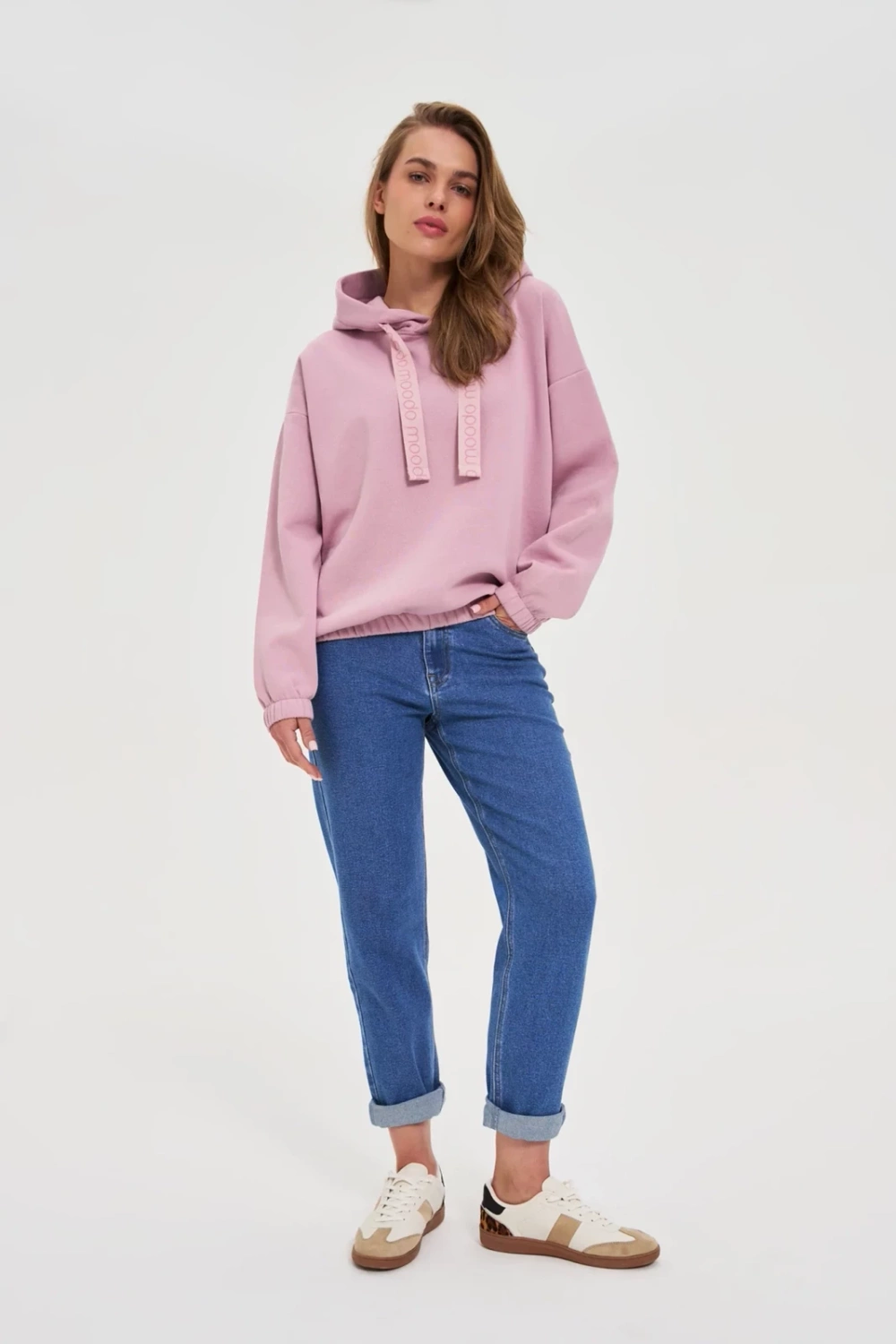 Marisse WOMEN'S SWEATSHIRT Z-BL-4812 L.PINK