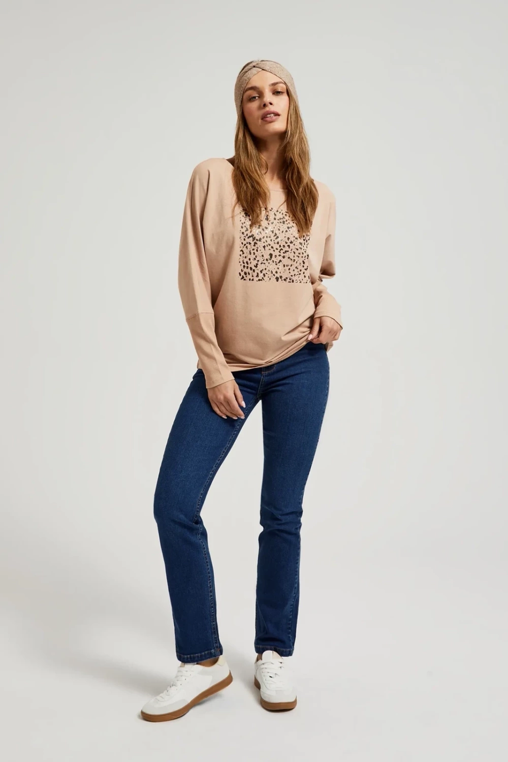 Marisse Women's Blouse Z-Ts-4516 L.Brown